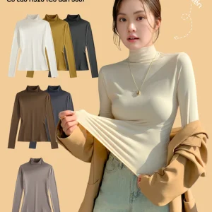 Áo Giữ Nhiệt Thun Nữ Basic